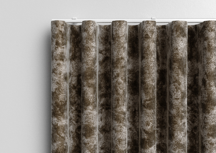 Cyrus Crushed Velvet, Latte - Made to Measure Curtains - Image 13